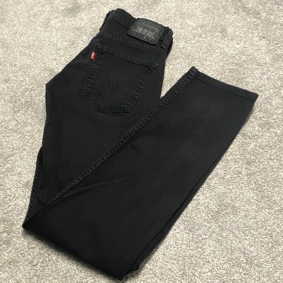 Black Levi’s 511 Vintage Skinny Jeans, 30/32.5” - Picture 3 of 9